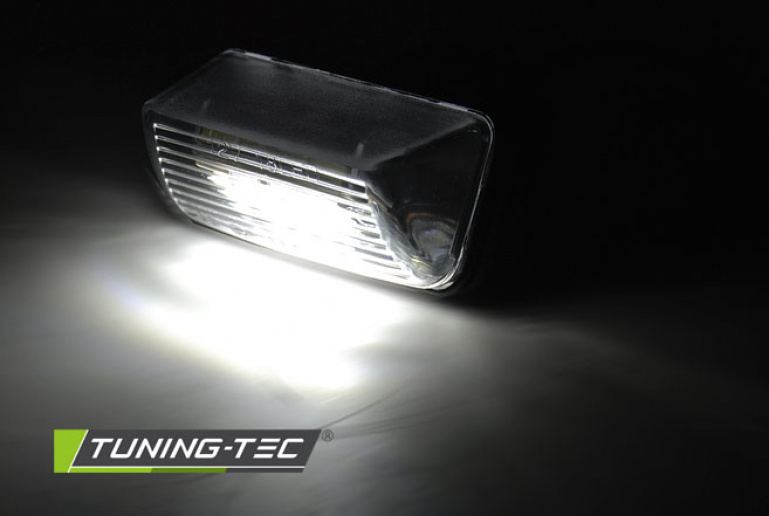 Upgrade LED Kennzeichenbeleuchtung für Peugeot 206 / 207 / 306/  / 308 / 406 Limo / 5008 / Citroen kaltweiß